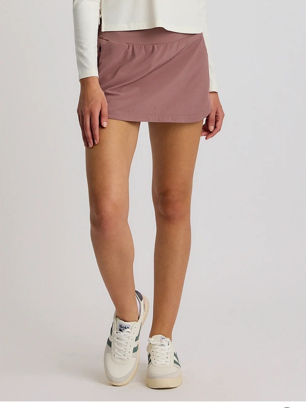 Free Fly Apparel Women’s Bamboo-Lined Active Breeze Skirt Fig Purple Rose Pink M